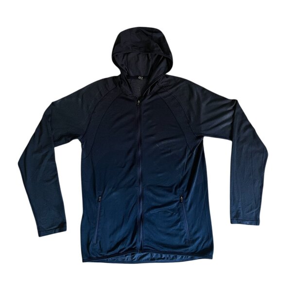 Lululemon Men's Navy Tech Hoodie Full Zip Athletic Gym Workout 🏃‍♂️ - Picture 1 of 5